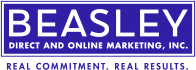 Ranked 18th by the Silicon Valley Business Journal, Beasley Direct and Online Marketing, Inc., logo
