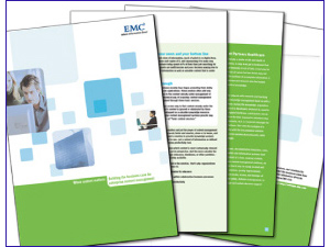 Content Marketing collateral for EMC