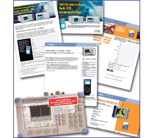 Integrated Marketing Campaign - Direct mail collateral for Anritsu