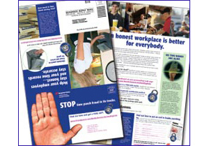 Nurturing Leads and Direct Mail ad collage for Recognition Systems