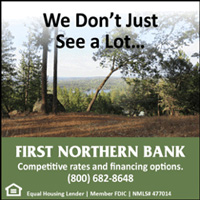 First Northern Bank display ad showing farm.