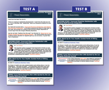 Five Big Things We Learned Through Extensive Testing on a B2B Client’s Email Newsletter Template